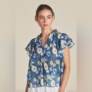 Trovata Birds of Paradise In Bloom-High Priority Blouse